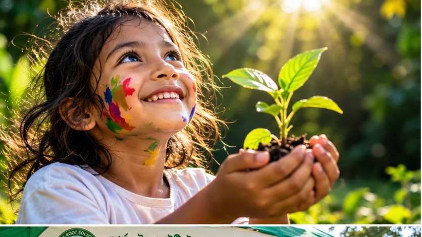 Children and a Greener Future — Concept Visual
